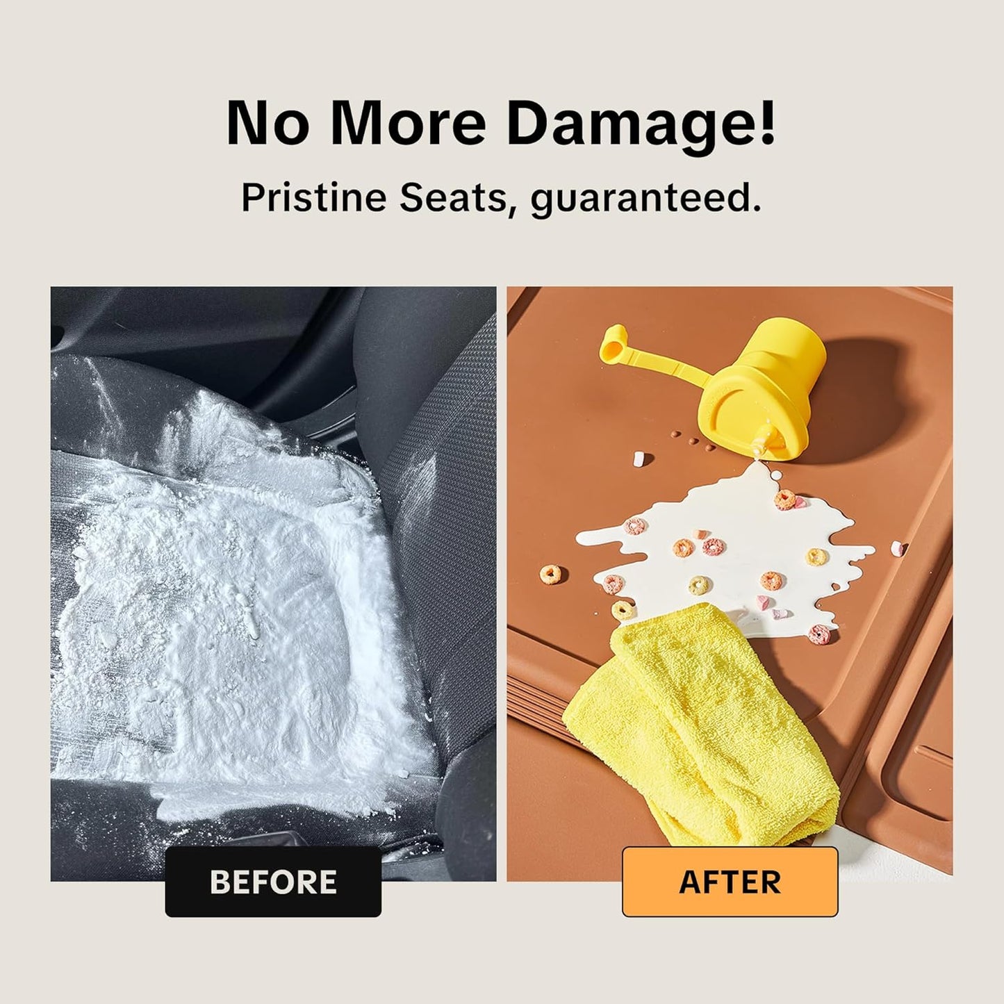 Siliguard Car Seat Protector for Child Car Seat, Under Car Seats