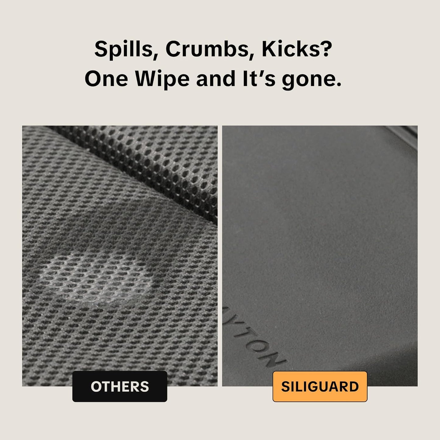 Siliguard Car Seat Protector for Child Car Seat, Under Car Seats