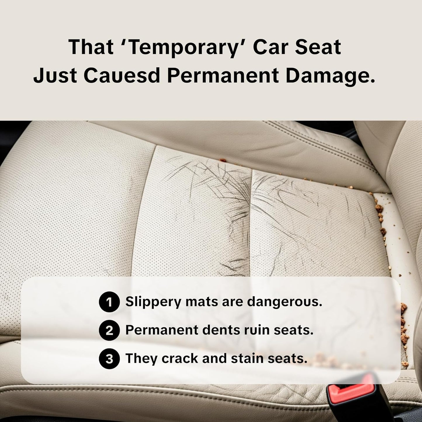 Siliguard Car Seat Protector for Child Car Seat, Under Car Seats