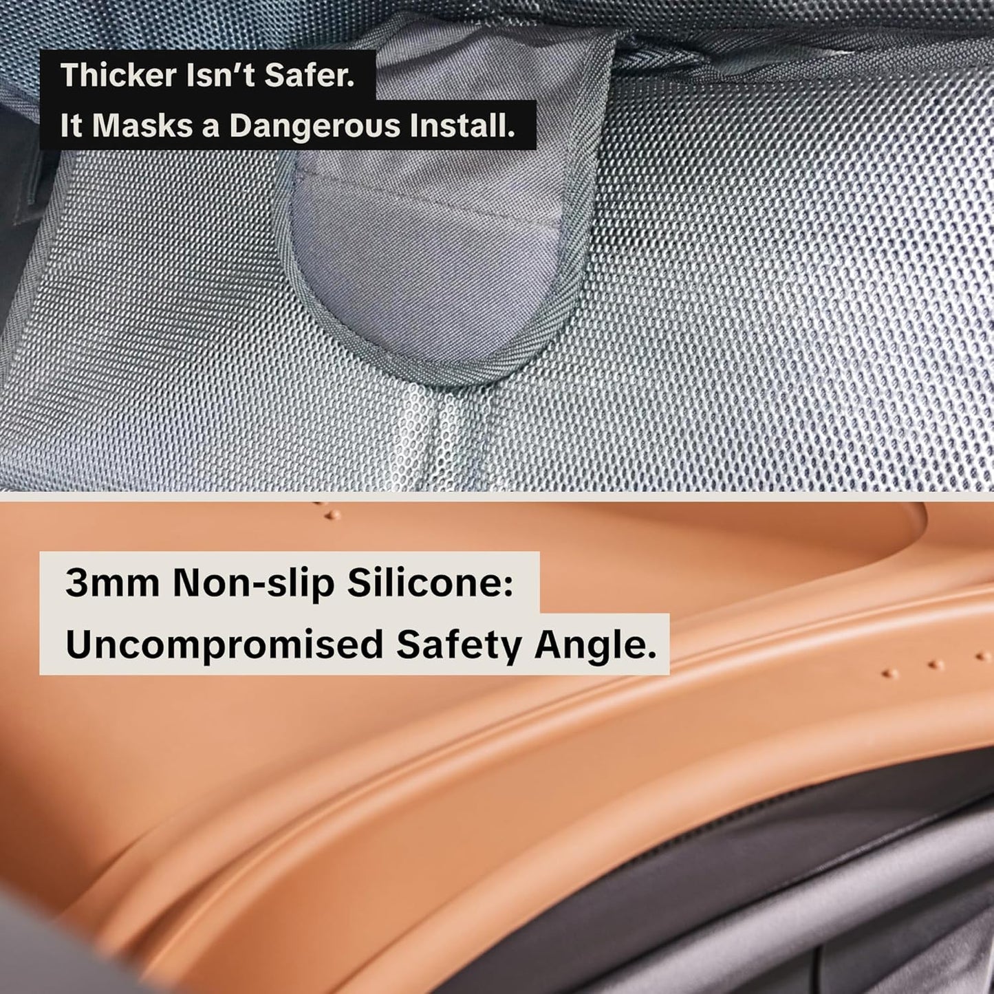 Siliguard Car Seat Protector for Child Car Seat, Under Car Seats