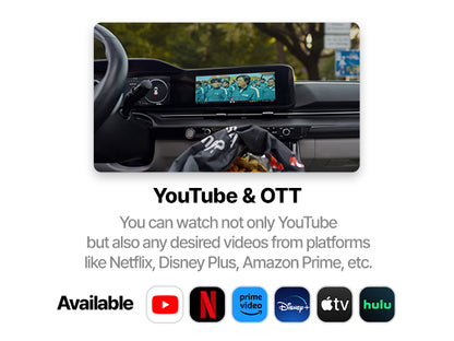 watch youtube, netflix, disney plus, amazon prime, etc. through google, you can access every app